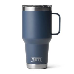 YETI RAMBLER® 30 OZ TRAVEL MUG WITH STRONGHOLD™ LID IN NAVY